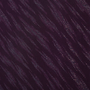 アンティーク 小紋 袷 身丈145cm 裄61.5cm 紫系 漆糸 正絹 Aランク 1215-01842-3120