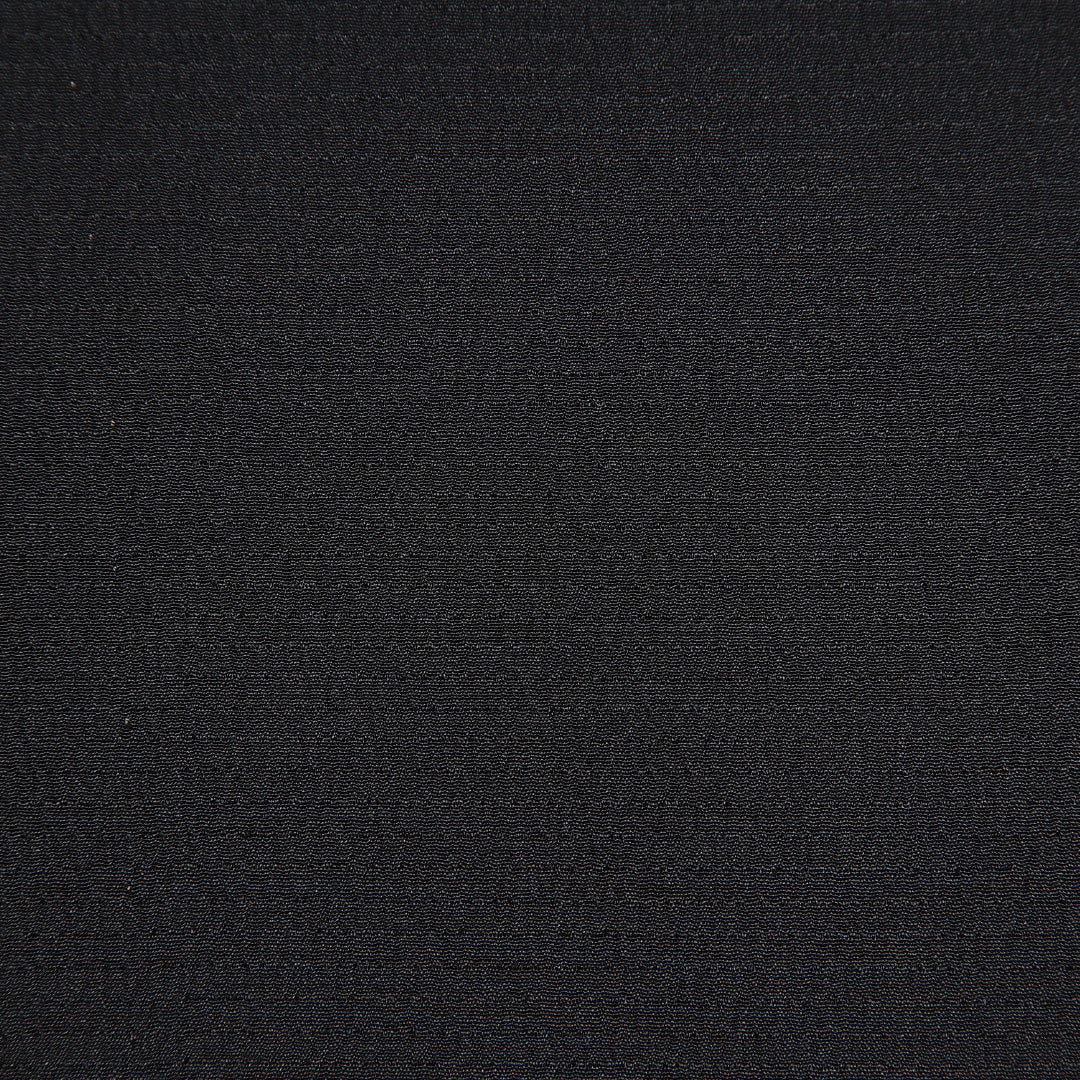 未使用品 黒羽織 単衣 身丈80cm 裄丈60cm 正絹 Nランク 一つ紋 (五三桐) セミフォーマル Sサイズ しつけ糸 無地 黒系 RP 1233-14683