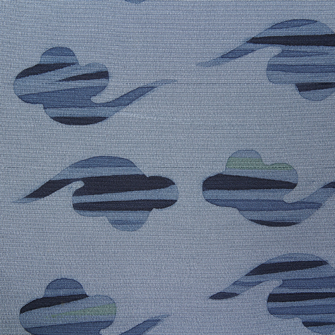 小紋 身丈153cm 裄丈61cm Sランク 袷 正絹 広衿 しつけ糸 1215-10189