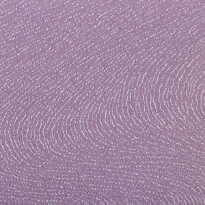 小紋 袷 身丈149cm 裄63cm 紫系 フランス縞 ぼかし 正絹 Bランク 1215-02012-4120