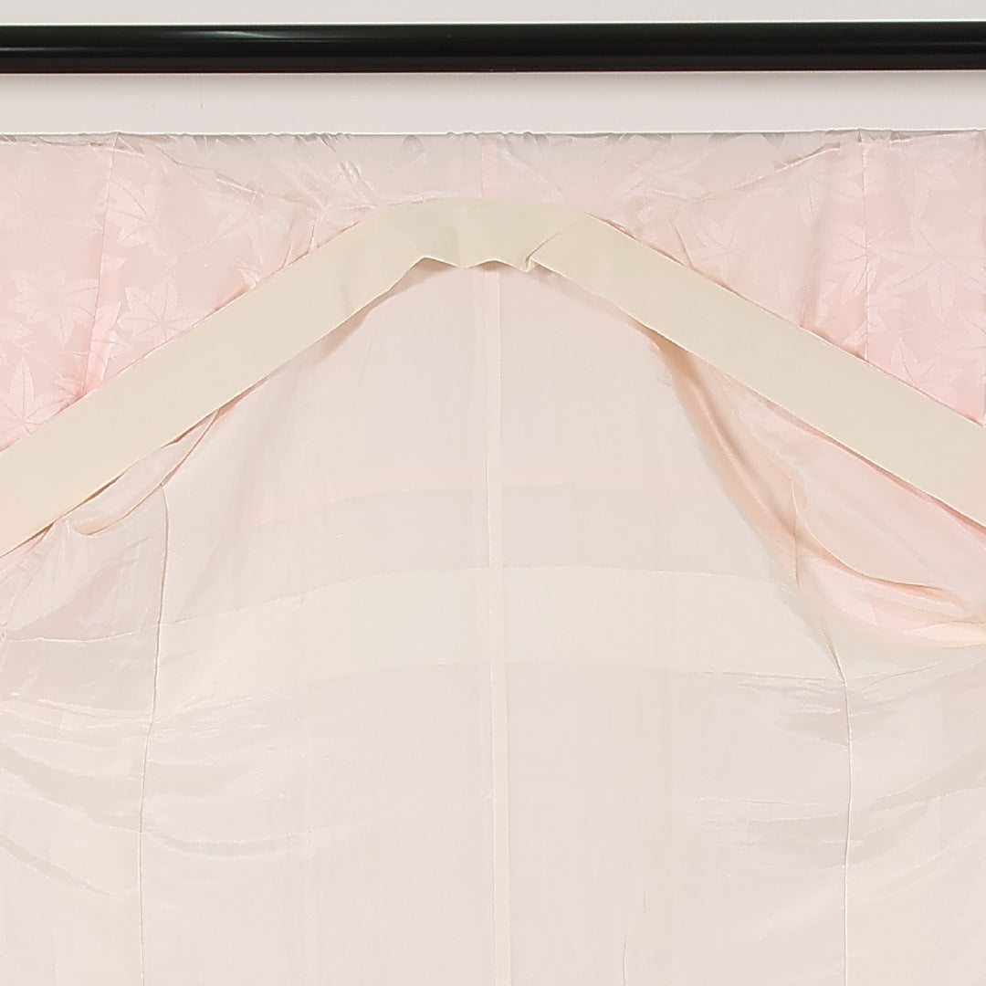 長襦袢 無双袖 身丈129cm 裄丈62cm 正絹 Aランク FREEサイズ ピンク系 RP 1239-17485
