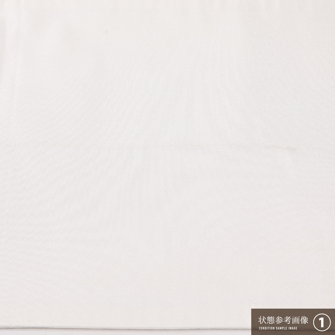 蜀江 袋帯 帯丈412cm 正絹 六通 フォーマル 白系 1243-02609