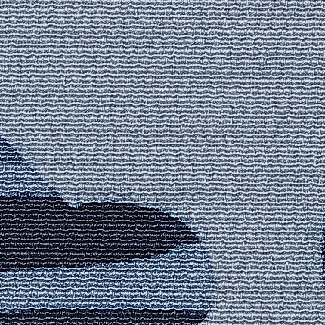 小紋 身丈153cm 裄丈61cm Sランク 袷 正絹 広衿 しつけ糸 1215-10189