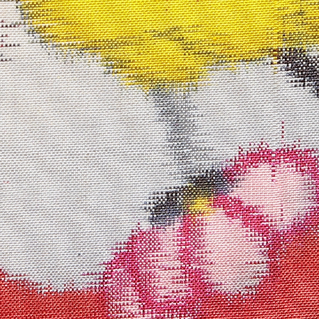 アンティーク 紬（銘仙） 袷 身丈149cm 裄丈64cm 正絹 Dランク XSサイズ バチ衿 梅 赤系 1216-15612