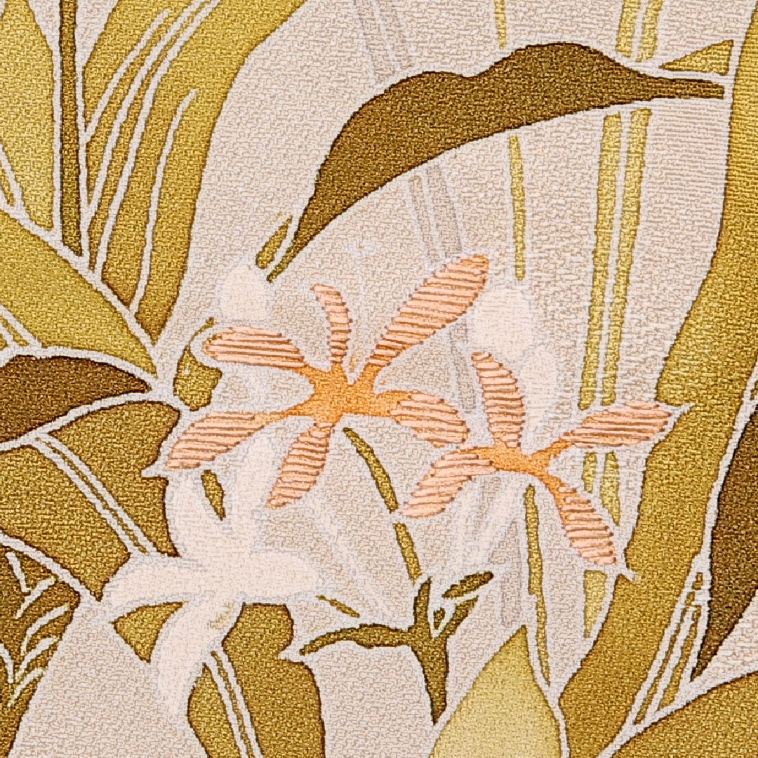 付下げ 袷 身丈156.5cm 裄63.5cm 正絹 彼岸花 ぼかし Cランク 1212-00847