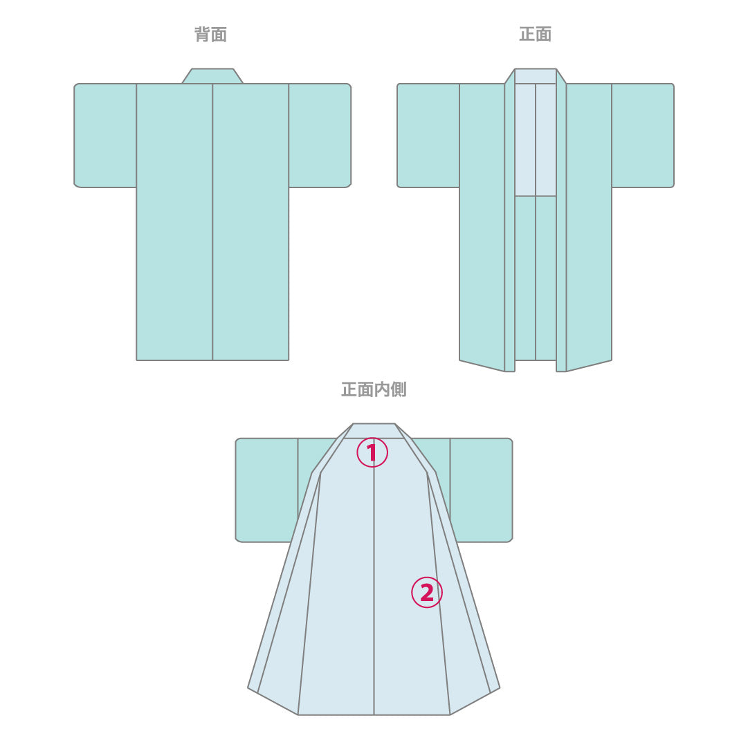 羽織 袷 身丈80cm 裄丈65cm 正絹 Aランク カジュアル Mサイズ 紐あり 扇 紺系 HP 1232-12723