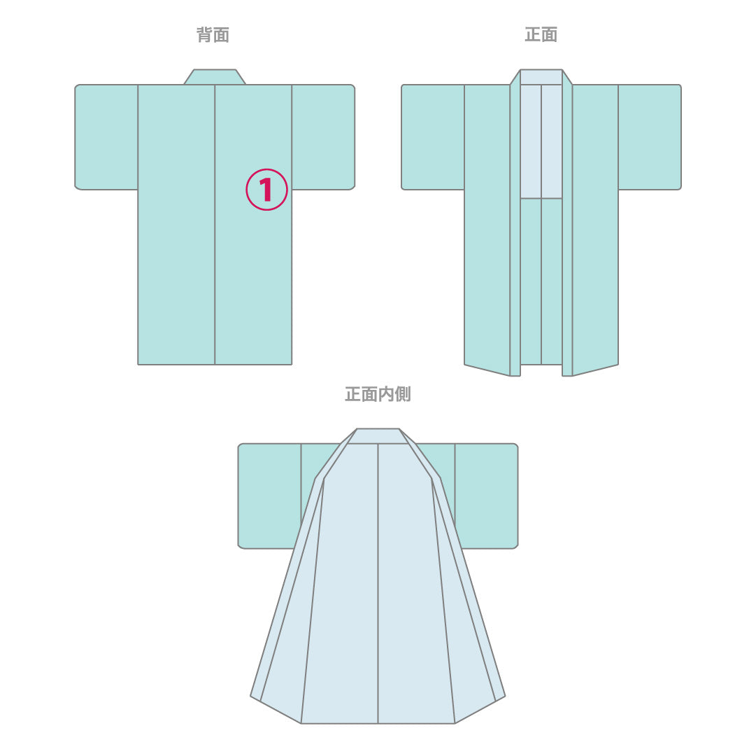 羽織 袷 身丈82cm 裄丈64cm 正絹 Aランク カジュアル Mサイズ 紐あり 鶴 楓 吉祥文様 黄系 HP 1232-12819