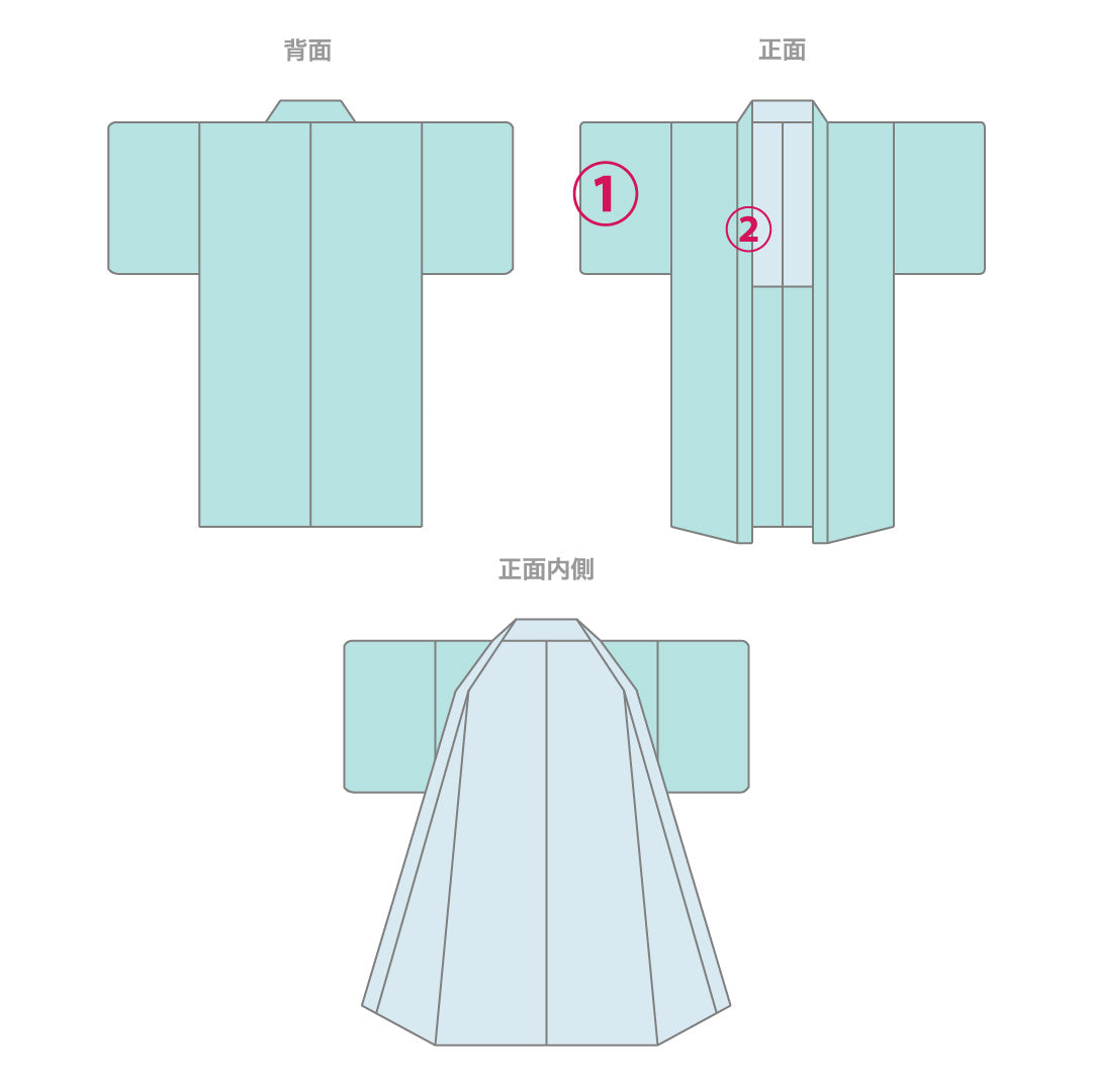 羽織 袷 身丈74cm 裄丈64cm 正絹 Aランク カジュアル Mサイズ 紐あり 創作柄 赤系 RP 1232-12064