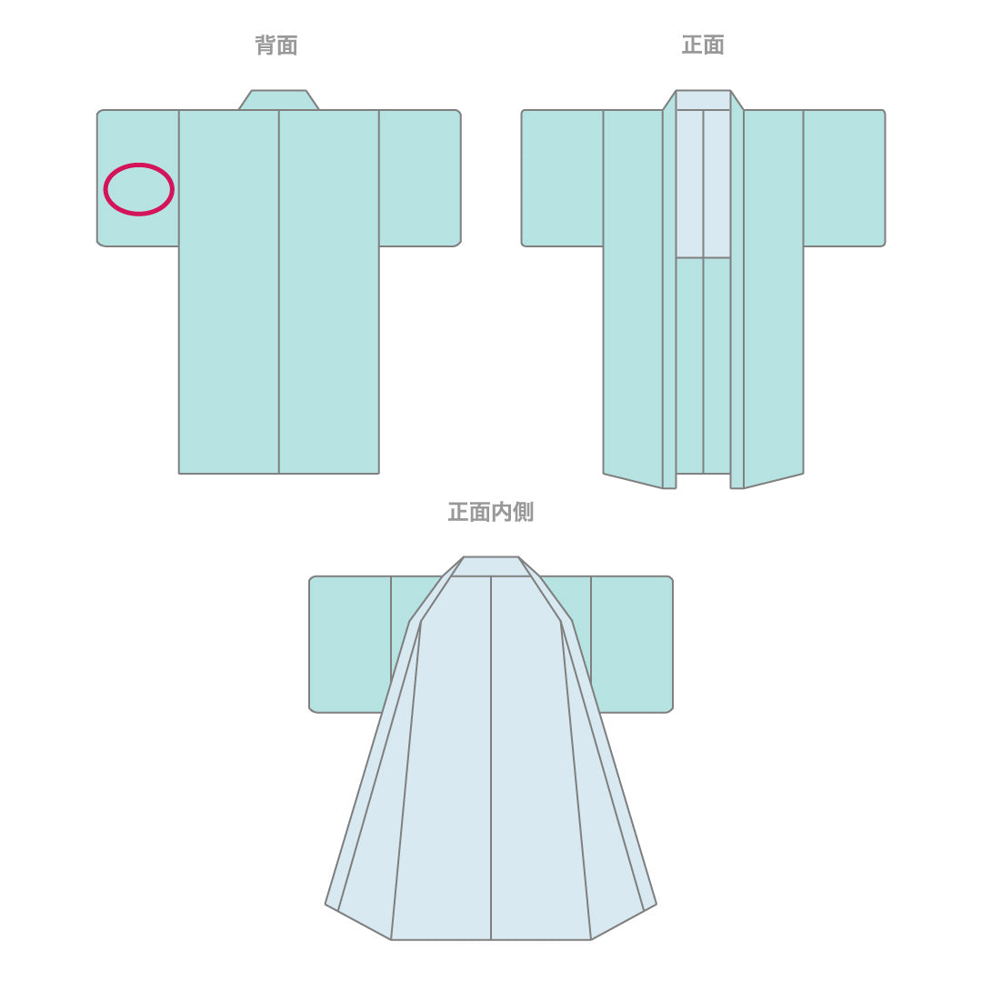 アンティーク 道中着 身丈81cm 裄丈64cm 正絹 Aランク M お召 銀糸 黒系 1217-00668