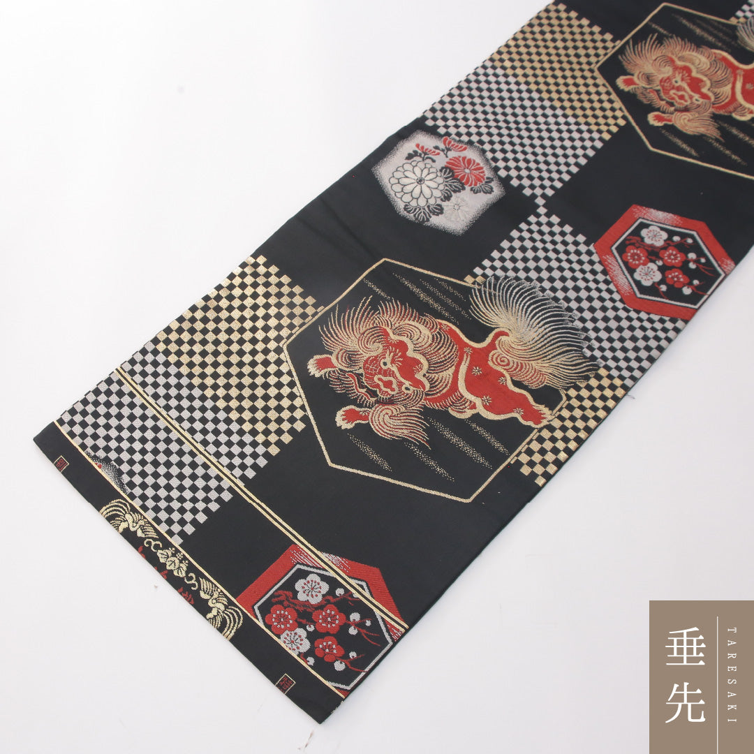 名古屋帯 1245-04287 垂先