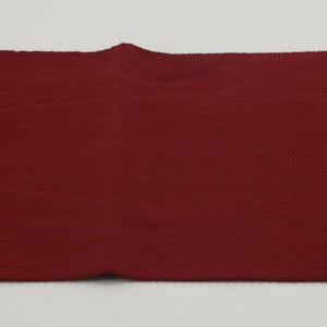 半幅帯 帯丈344cm 正絹 小袋帯 全通 仕立て上がり カジュアル Bランク 赤系 1225000110412
