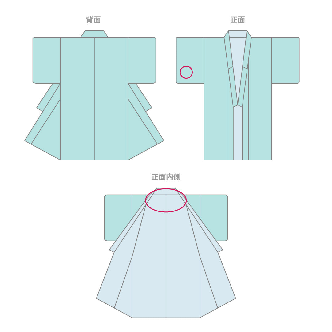 小紋 袷 身丈160cm 裄63cm 水色系 紅葉や萩 梅 正絹 Bランク 1215-01906-4424