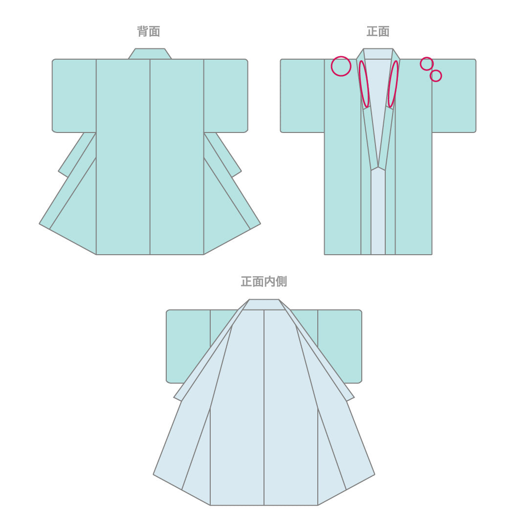 訪問着 袷 身丈160～164cm 裄63cm ポリエステル 洗える着物 金駒刺繡 菊や雲取 七宝 緑系 Bランク 1212-00652