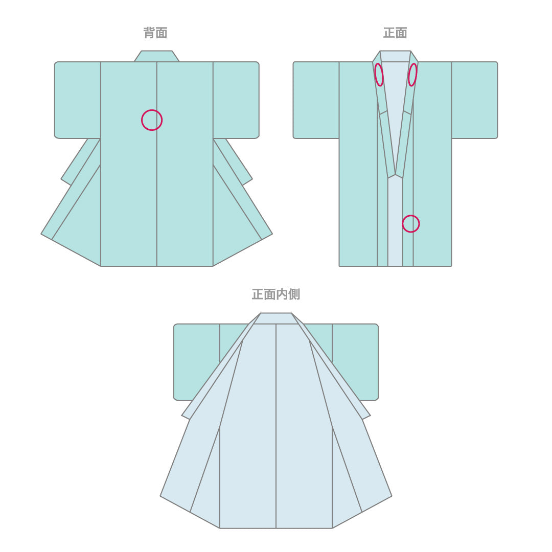 壽光織 色無地 袷 身丈169cm 裄67cm 正絹 地紋あり 一つ紋 中陰五三桐 ピンク系 証紙 Bランク 1214-00418