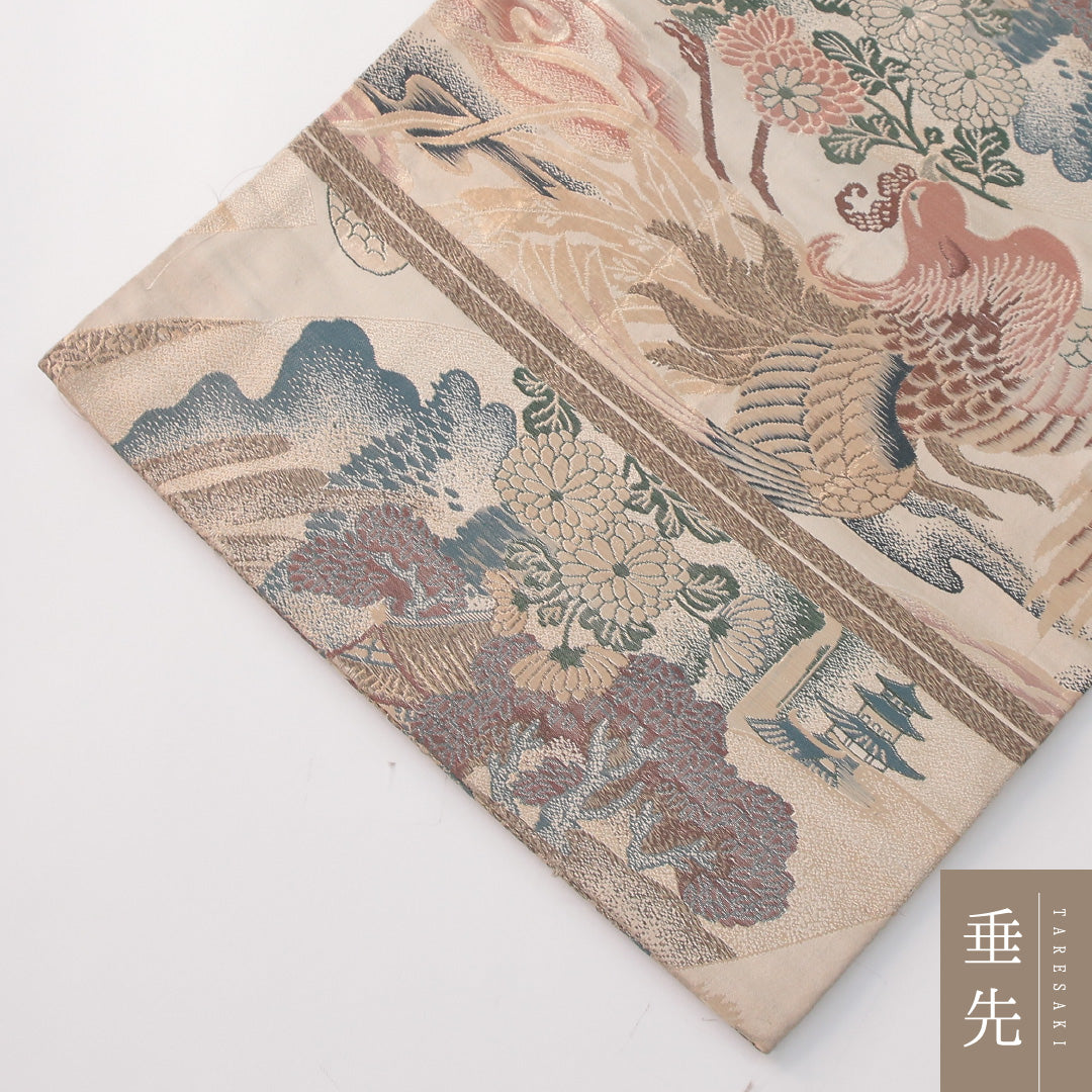 京袋帯 1244-04190 胴柄アップ