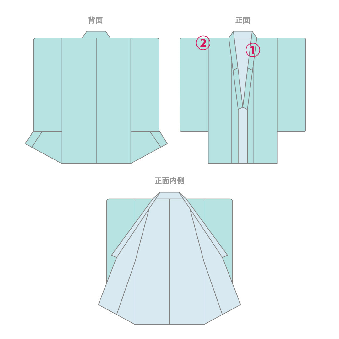 小振袖 身丈168cm 裄丈65cm Aランク 袷 正絹 M 広衿 吉祥文様 古典柄 菊 藤 桔梗 花柄 萩 青系 1213-F0444