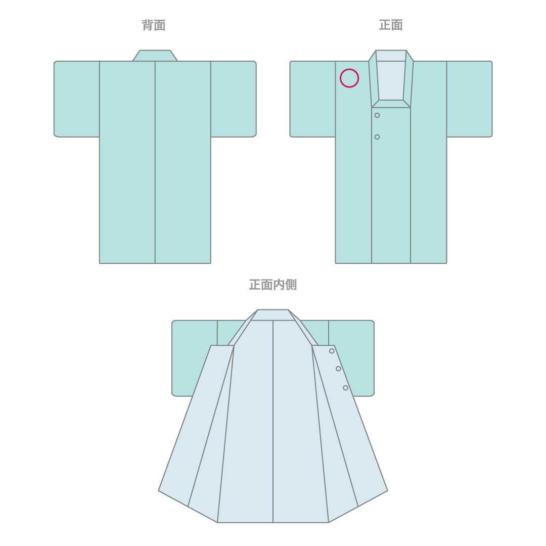 道行コート 袷 身丈96cm 裄67cm 正絹 ふくれ織 Aランク 更紗 黄系 1217-00578