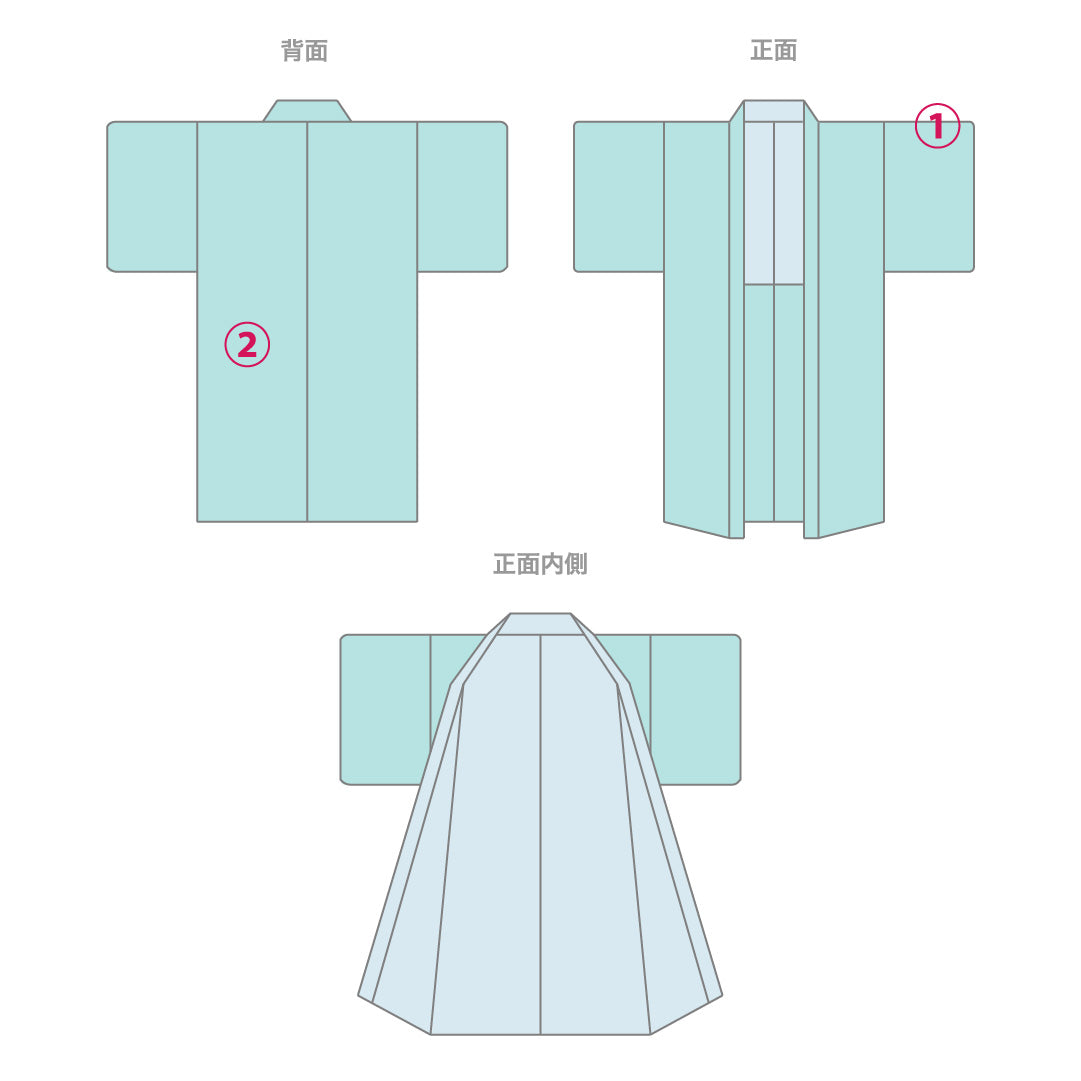 羽織 袷 身丈81cm 裄丈63cm 正絹 Bランク カジュアル Sサイズ 紐あり 創作柄 ピンク系 M4 1232-14694