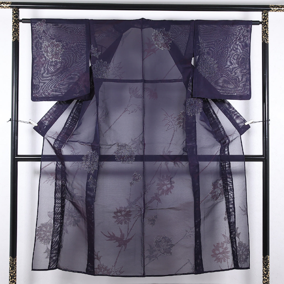 紗の着物 - 中古・リサイクル着物 糸千花