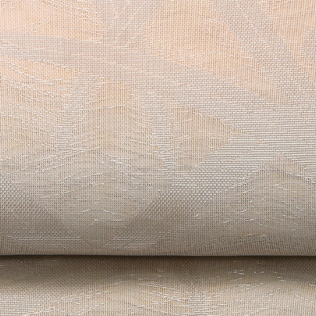 夏物 袋帯 帯丈432cm 正絹 六通 インフォーマル 露芝草 クリーム系 1243-02459