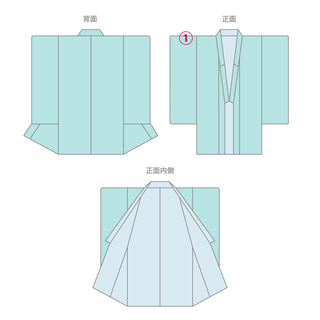 振袖 袷 身丈155cm 裄丈65cm 正絹 Aランク フォーマル 広衿 Mサイズ 御所車 鶴 牡丹 松 朱系 RP 1215-06741