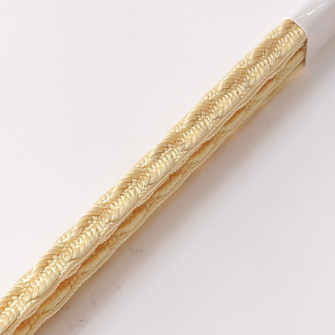 未使用品 帯締め 平組紐 正絹 黄系 1251-01911