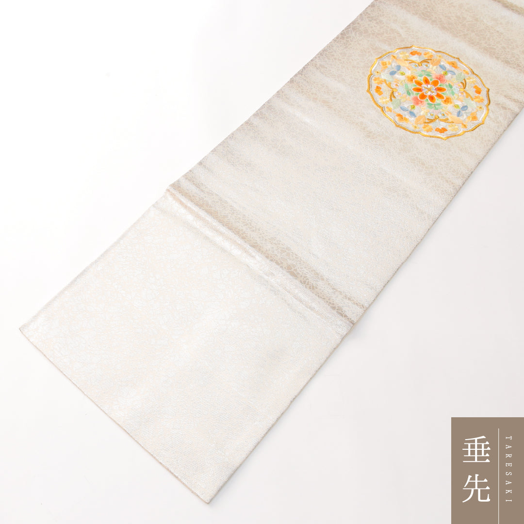 名古屋帯 1245-04364 垂先