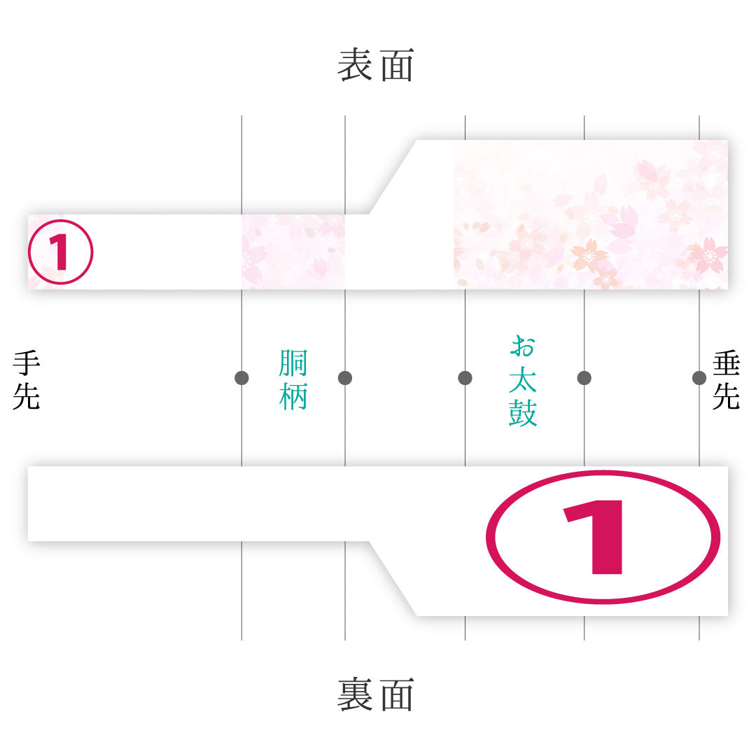 名古屋帯 1245-04296 手先アップ