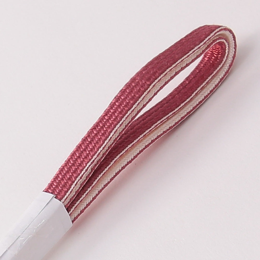 未使用品 帯締め 平組紐 内記組 正絹 ピンク系 1251-01787