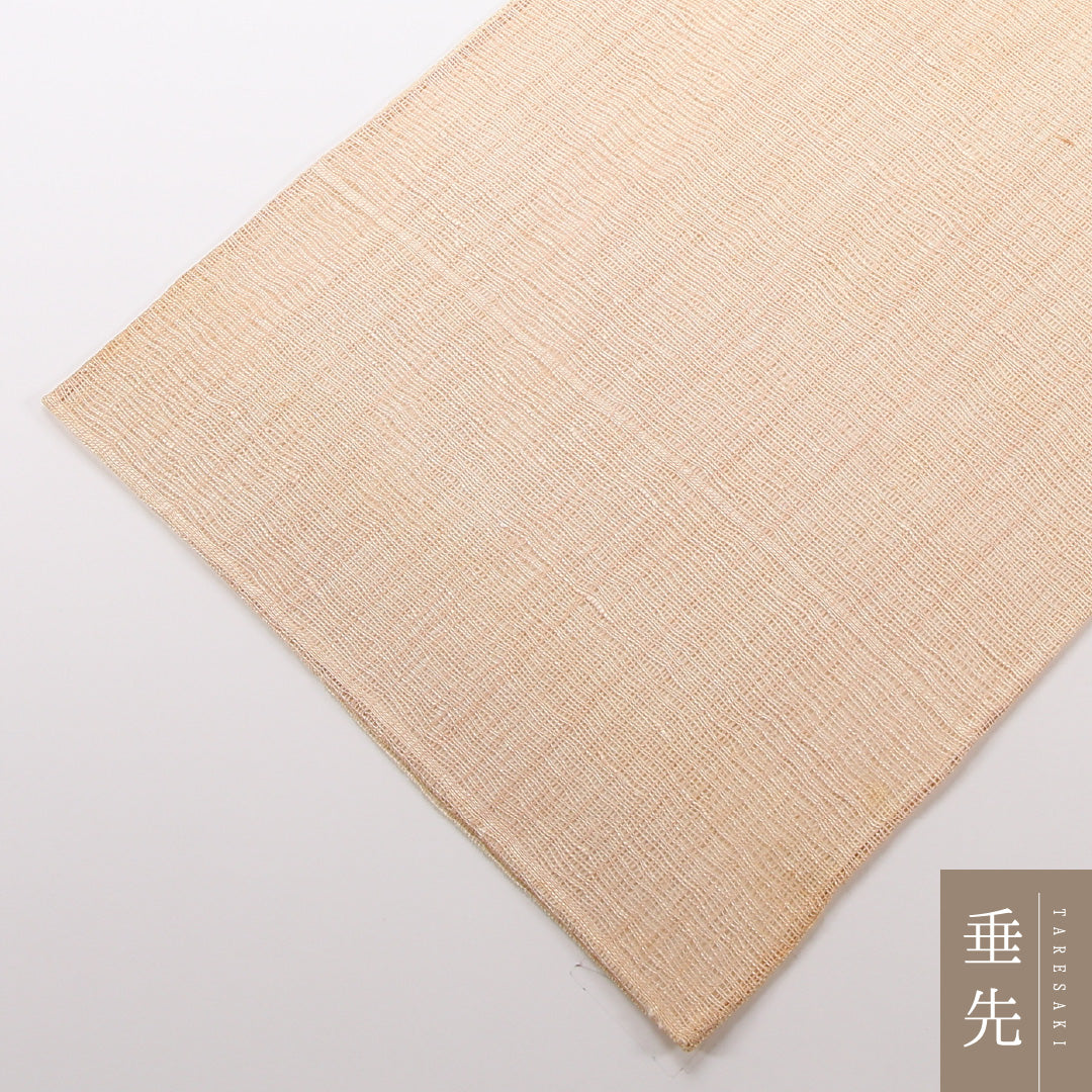 夏物 袋帯 帯丈440cm 正絹 ポイント柄 インフォーマル 朝顔 クリーム系 1243-02509