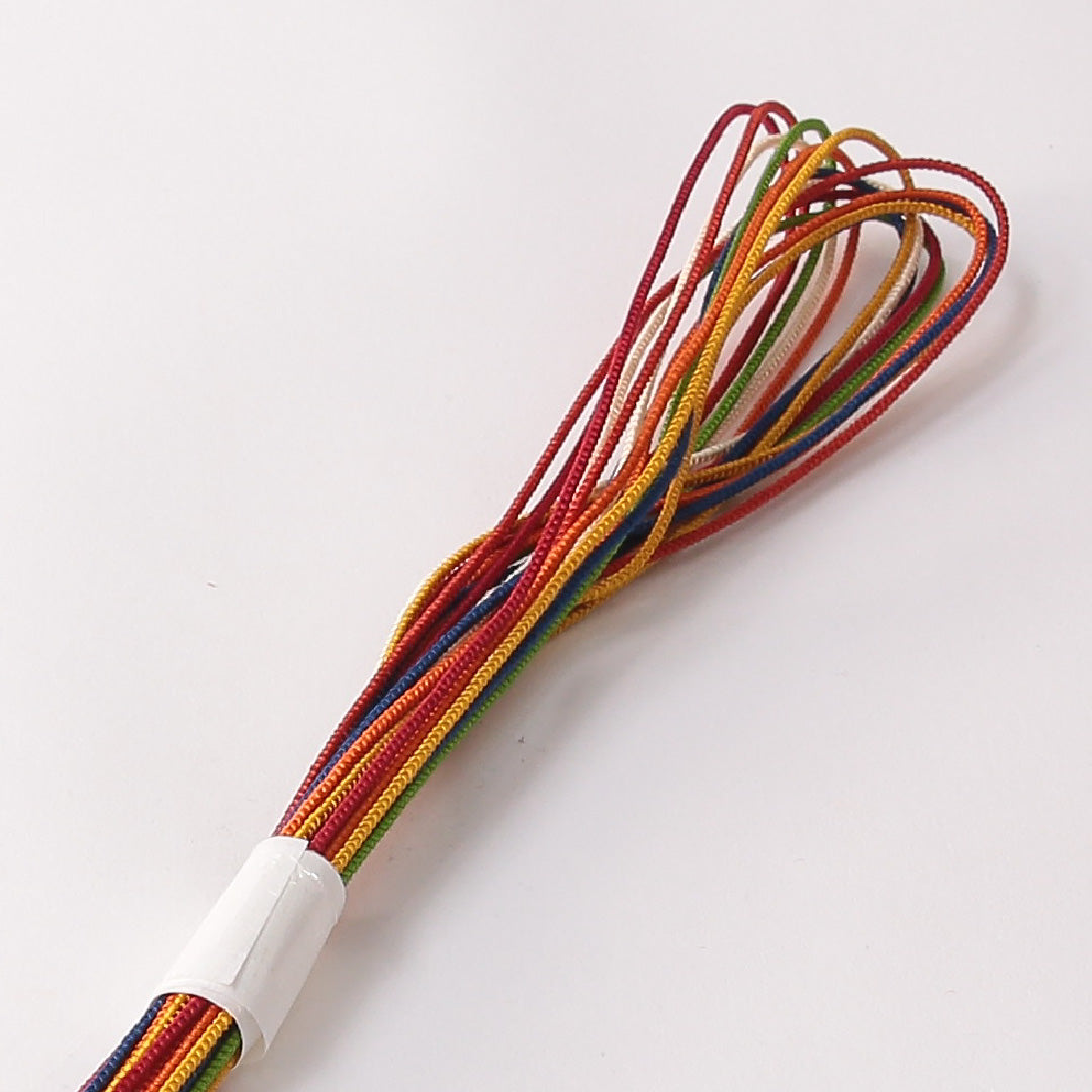 未使用品 帯締め 飾り紐 正絹 多色系 1251-01722