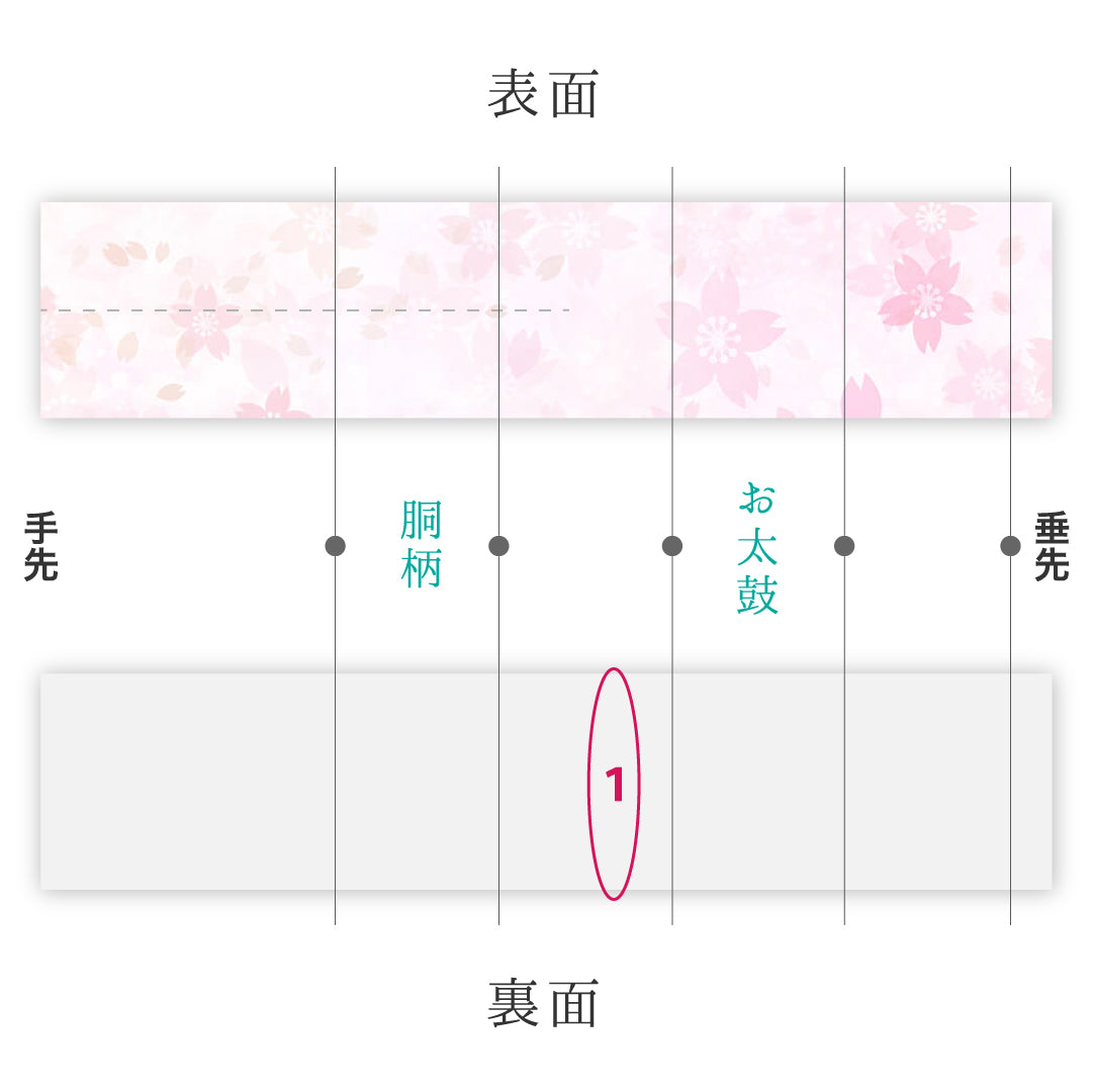名古屋帯 1245-04216 状態参考画像_1