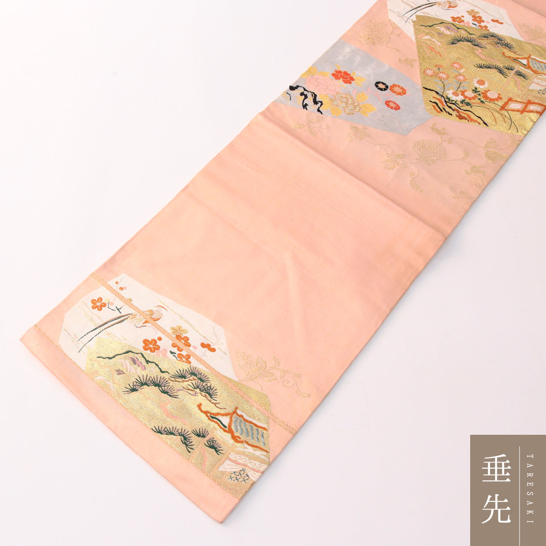 名古屋帯 1245-04415 垂先