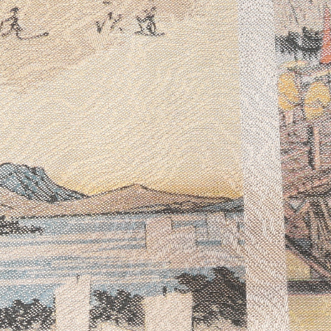 名古屋帯 1245-04378 生地アップ