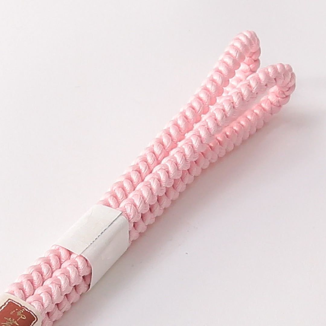 未使用品 帯締め 丸組紐 レーヨン ピンク系 1251-01648