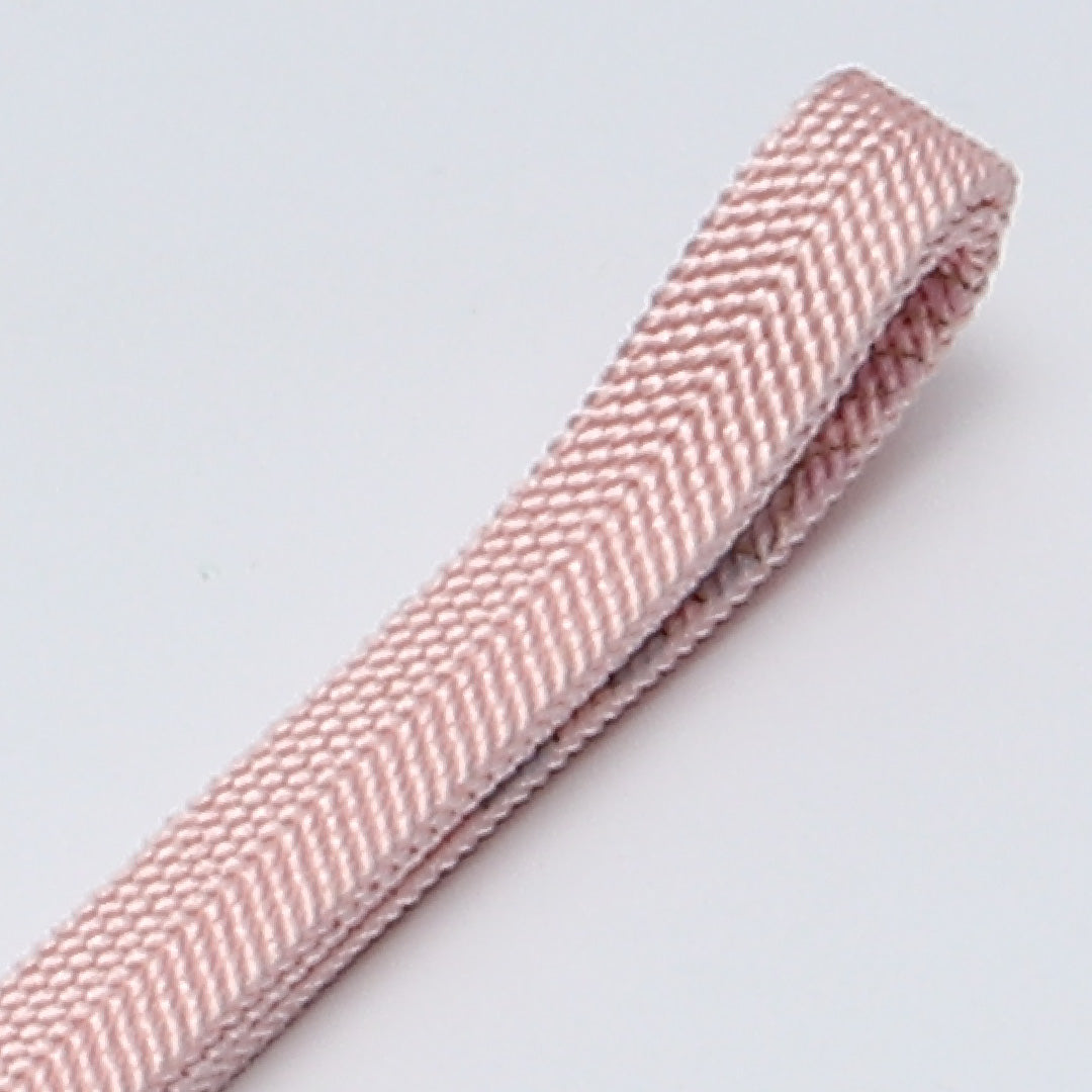 未使用品 帯締め 平組紐 笹浪組 正絹 ピンク系 1251-02066