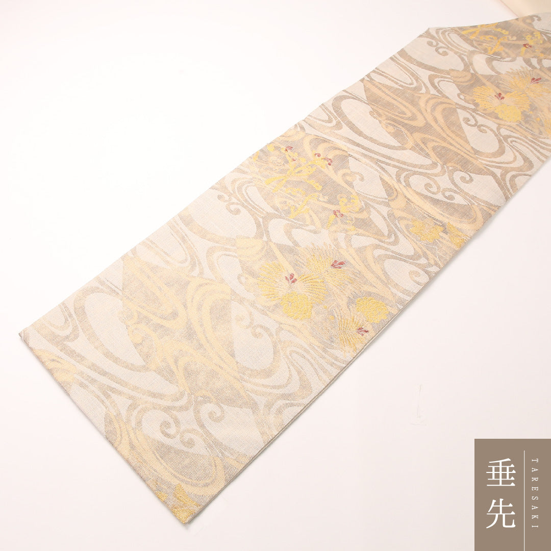 名古屋帯 1245-04553 垂先