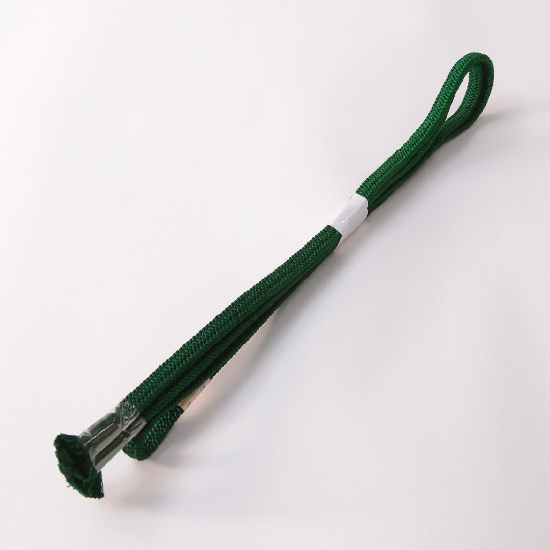 未使用品 帯締め 角組紐 御岳組 正絹 緑系 1251-01685