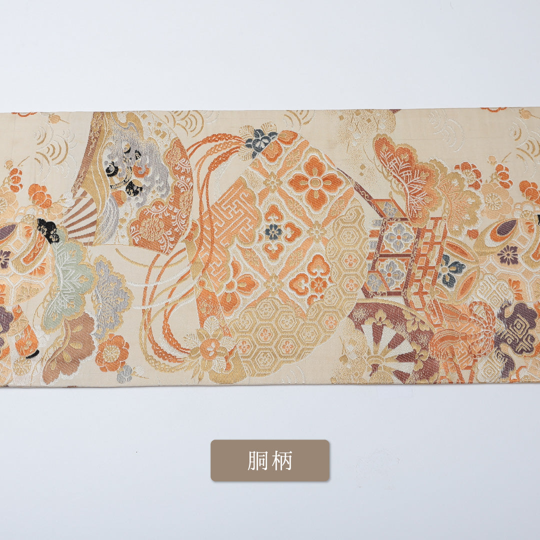 丸帯 1242-00588 胴柄アップ