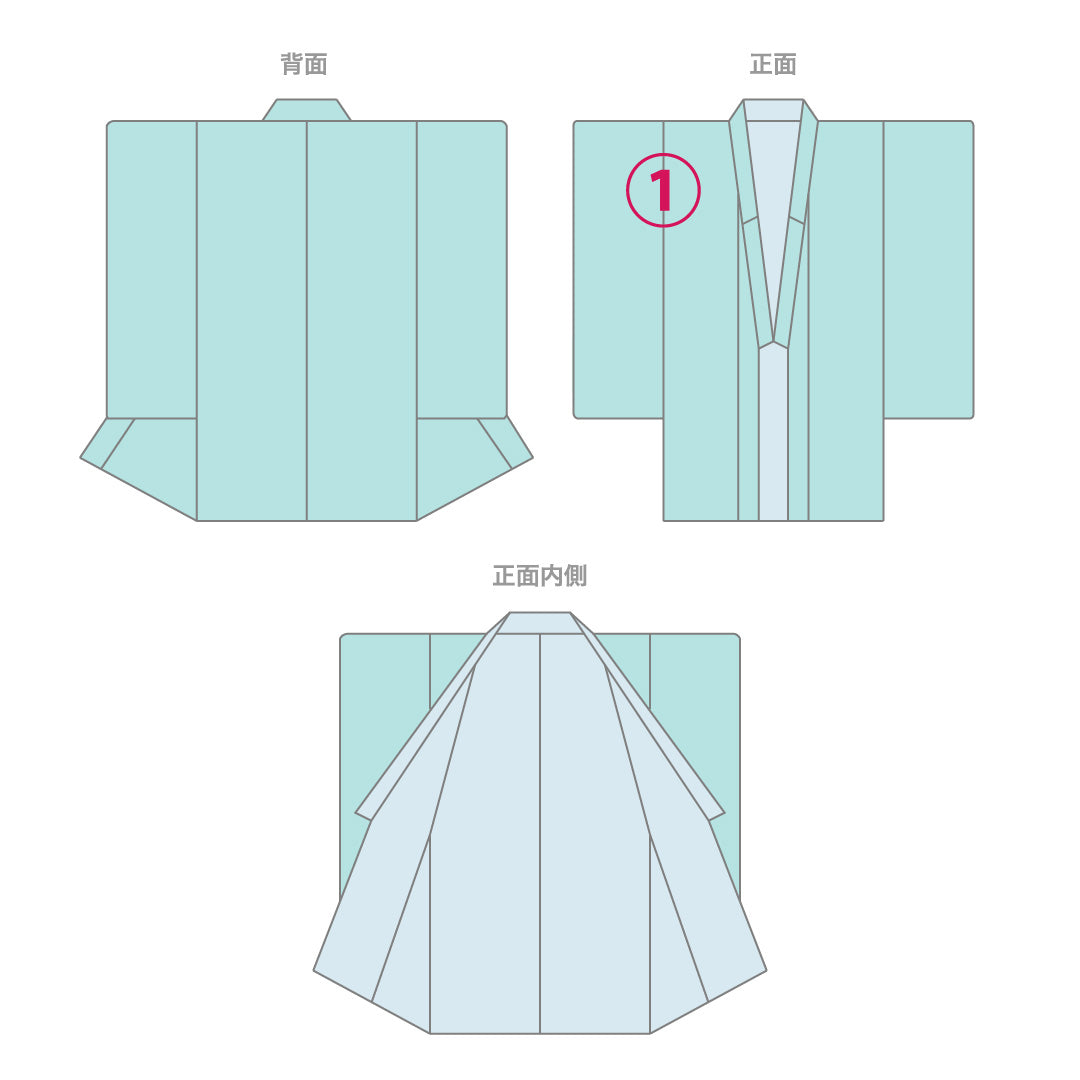 アンティーク 小振袖 (錦紗) 袷 身丈153cm 裄丈62cm 正絹 Dランク 広衿 Sサイズ 扇面文 紫系 M4 1216-07101