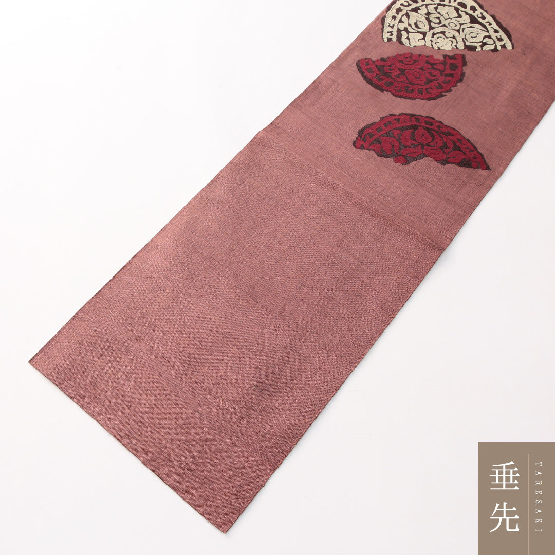 名古屋帯 1245-04396 垂先