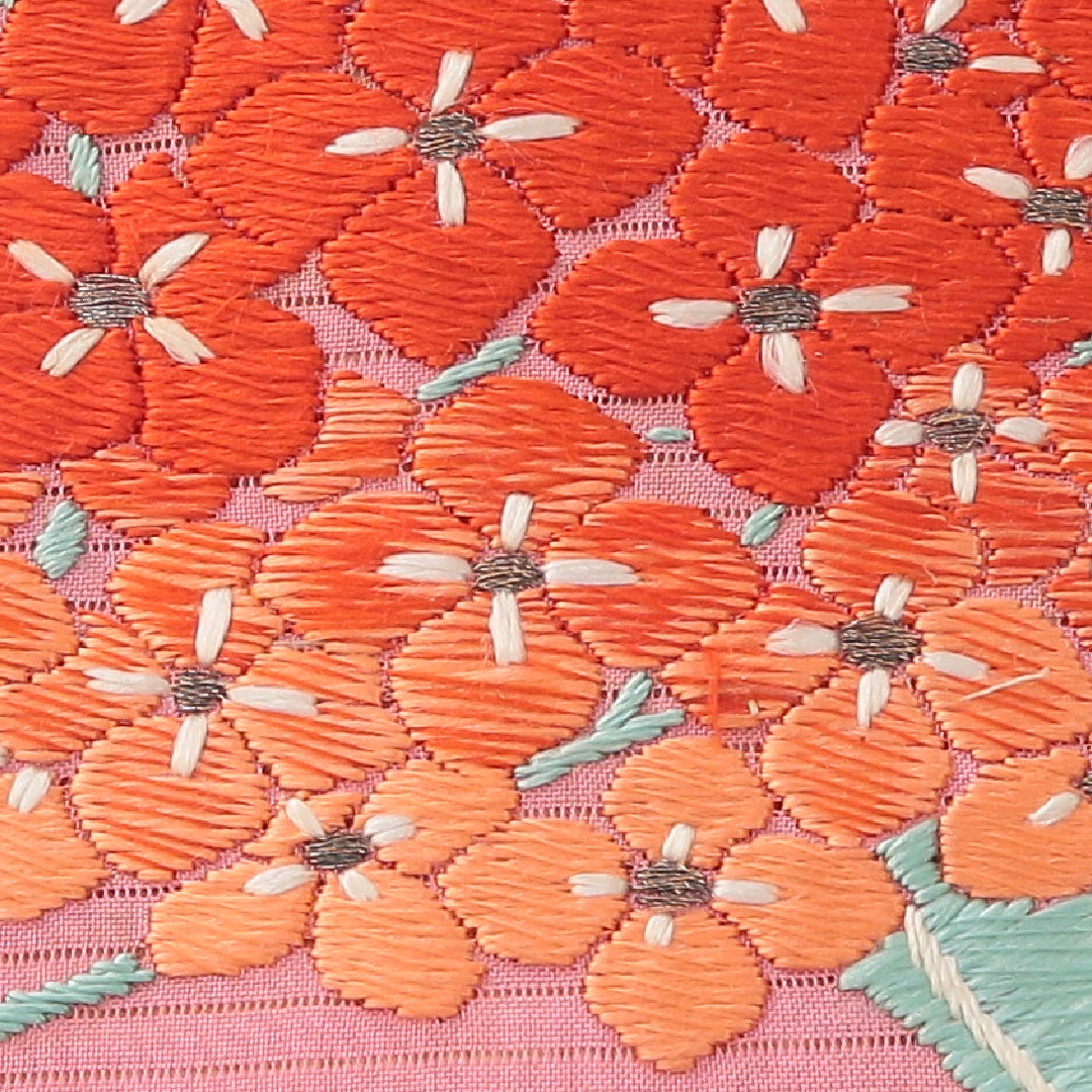 名古屋帯 1245-04344 生地アップ