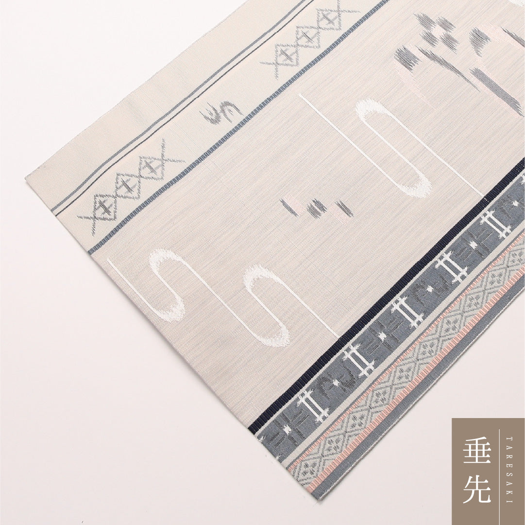 名古屋帯 1245-04492 胴柄アップ