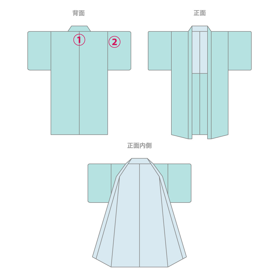 羽織 男性用 1235-17172 生地アップ