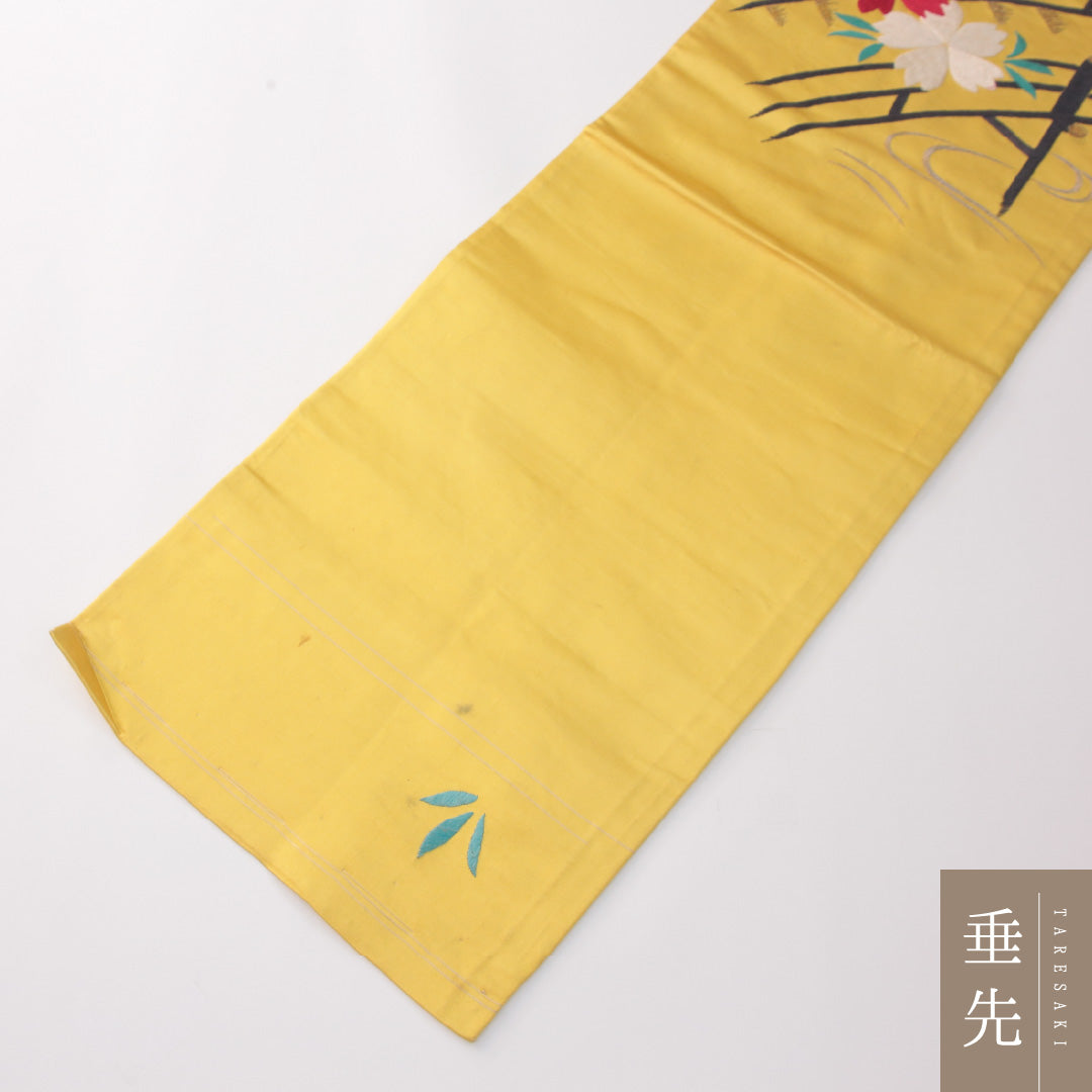 名古屋帯 1245-04198 垂先