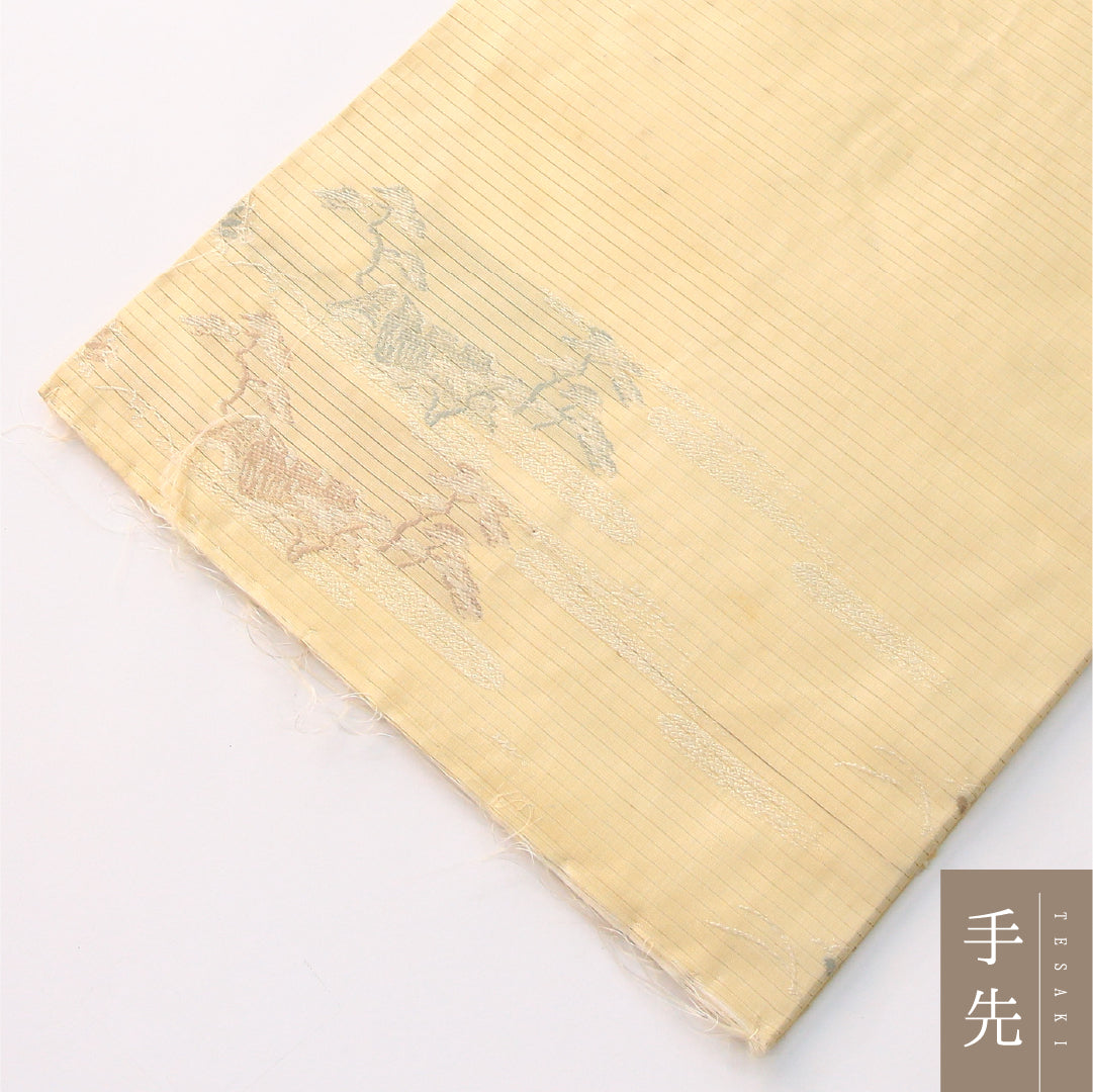 名古屋帯 1245-04409 垂先アップ