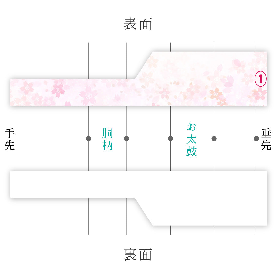 名古屋帯 1245-04534 手先アップ
