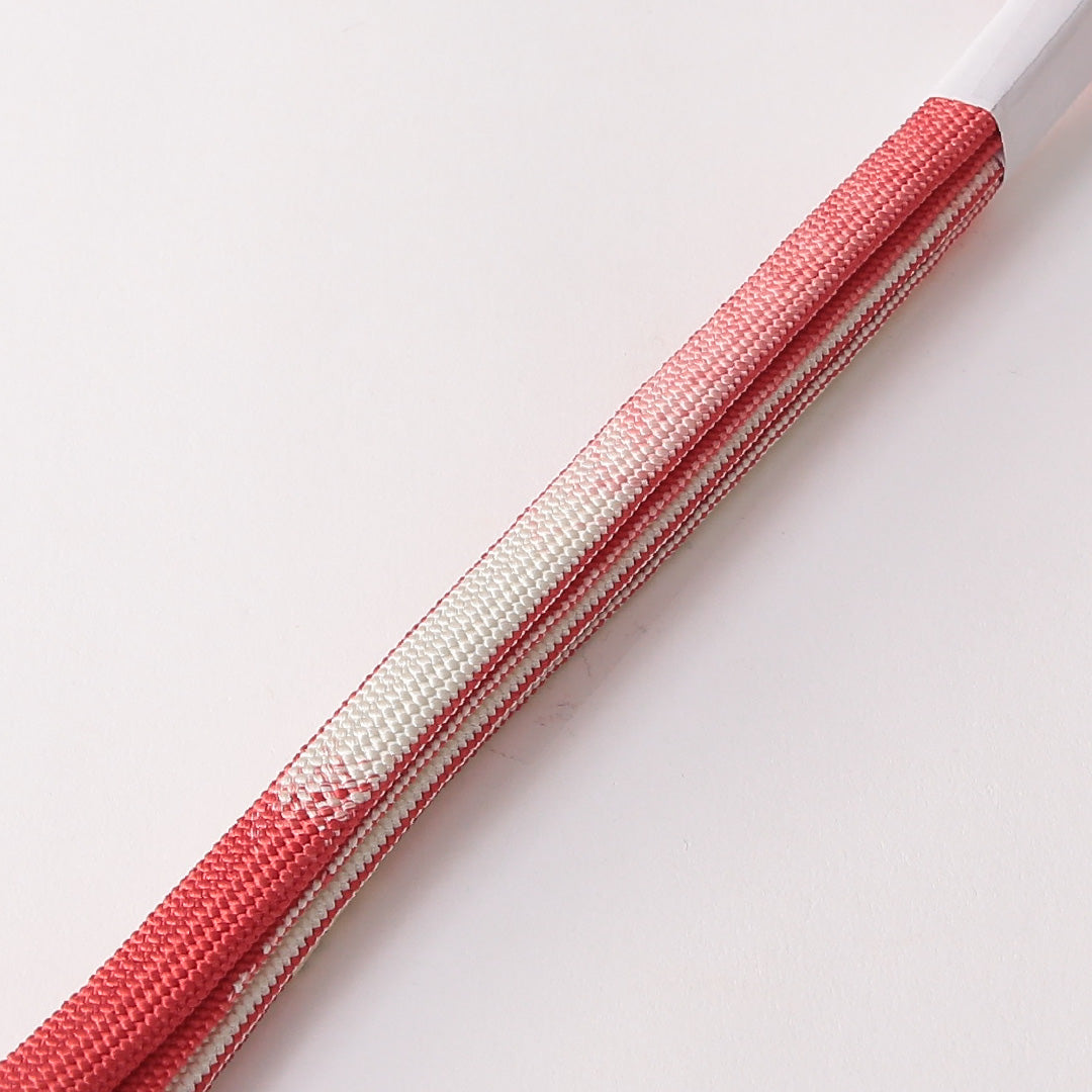 未使用品 礼装用 帯締め 平組紐 高麗組 正絹 ピンク系 白系 1251-01865