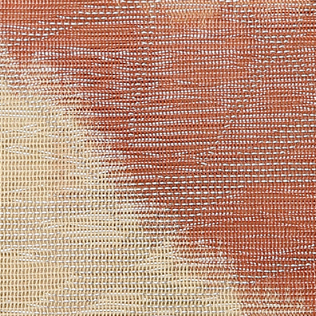 夏物 袋帯 帯丈426cm 正絹 六通 インフォーマル 創作柄 クリーム系 1243-02484