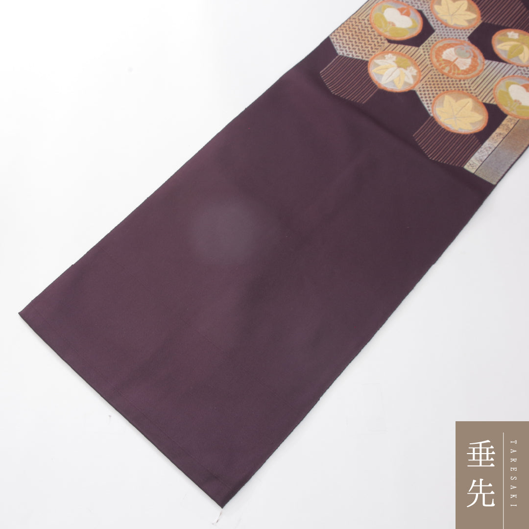 名古屋帯 1245-04268 垂先